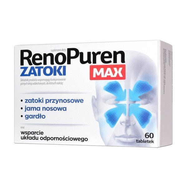 RENO-PUREN- Sinuses Max 60 tabl