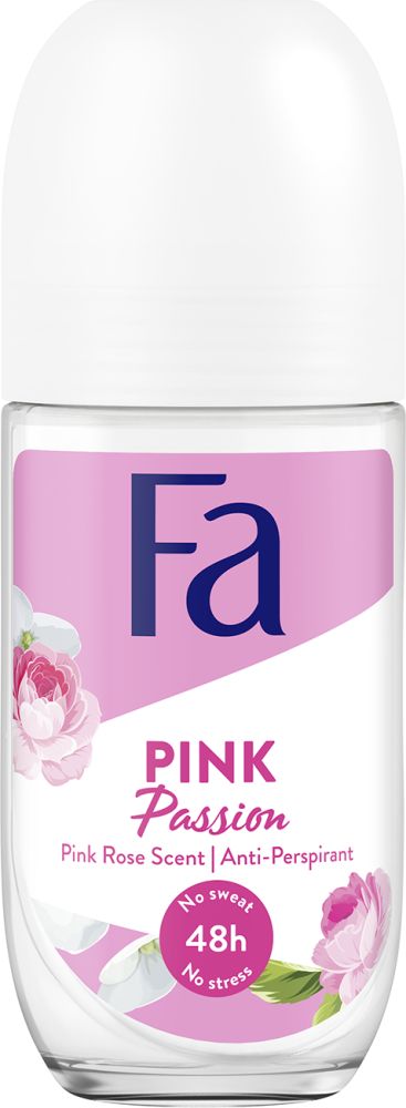 FA Pink Passion 48H Protection Anti-Perspirant Roll-On 50 ml