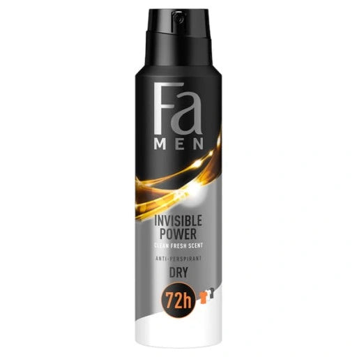Fa Men Invisible Power Anti-Perspirant Spray 72h, 150ml