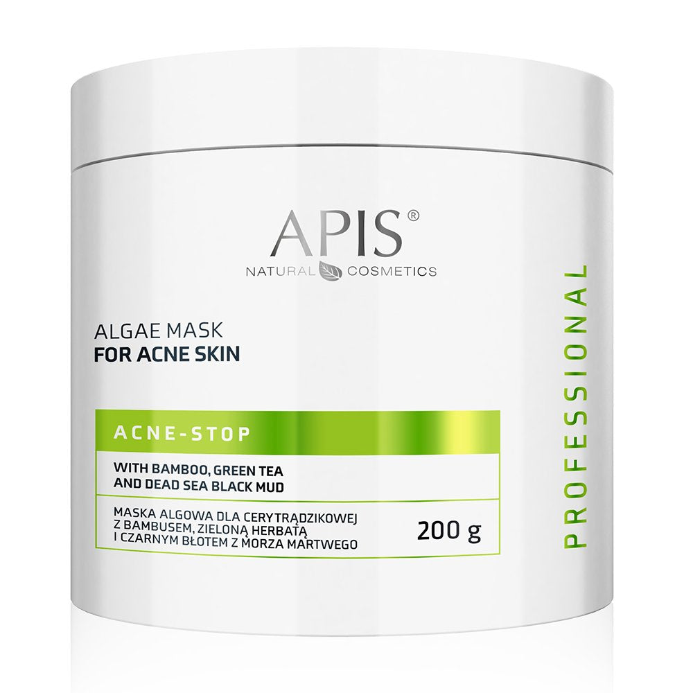 Apis acne-stop algae mask for acne-prone skin 250g