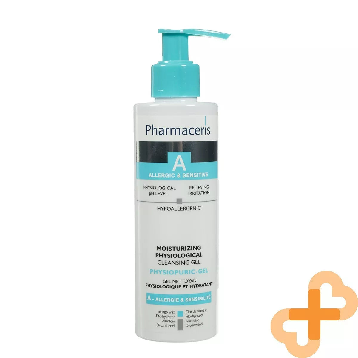 PHARMACERIS A Physiopuric Gel for Washing for Sensitive Skin  190ml