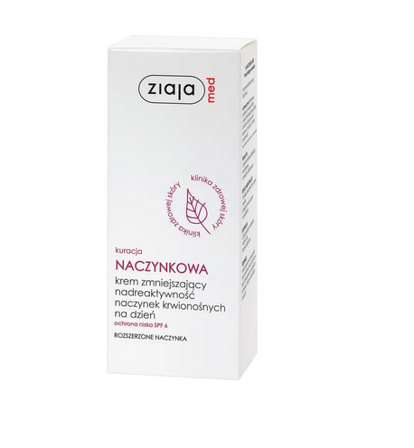 ZIAJA MED Day Cream Reducing Hyperreactivity Of Capillaries 50 ml