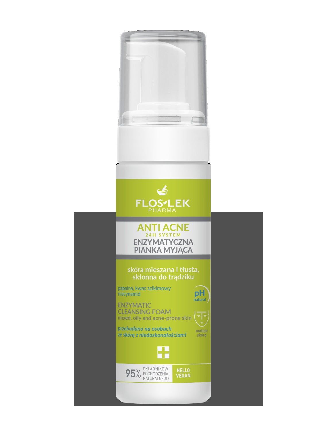 Anti Acne 24 H System Enzymatyczna Pianka Myjaca 150 ml