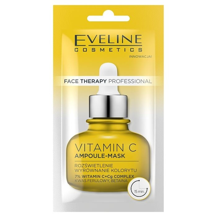 EVELINE Face Therapy Vitamin C Face Ampoule Mask 8ml