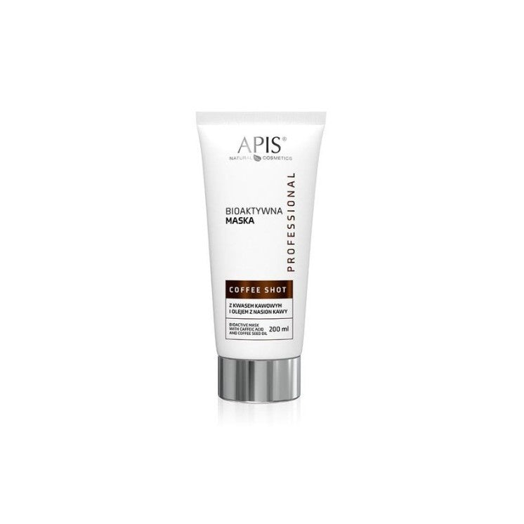 APIS - Coffee Shot Bioaktywna Maska z Kwasem Kawowym i Olejem z Nasion Kawy 200 ml