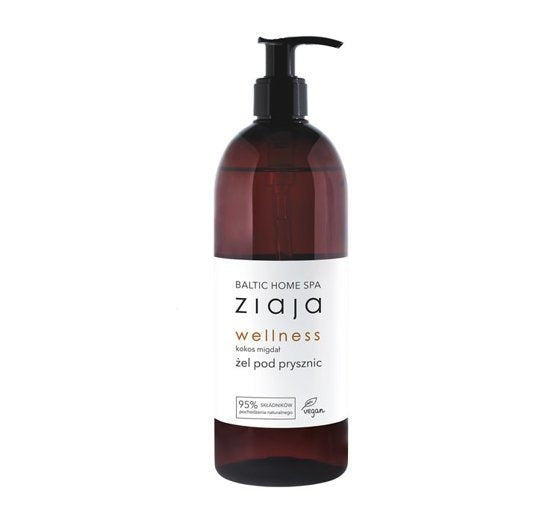 ZIAJA Baltic Home Spa Wellness Shower Gel Coconut Almond 500ml