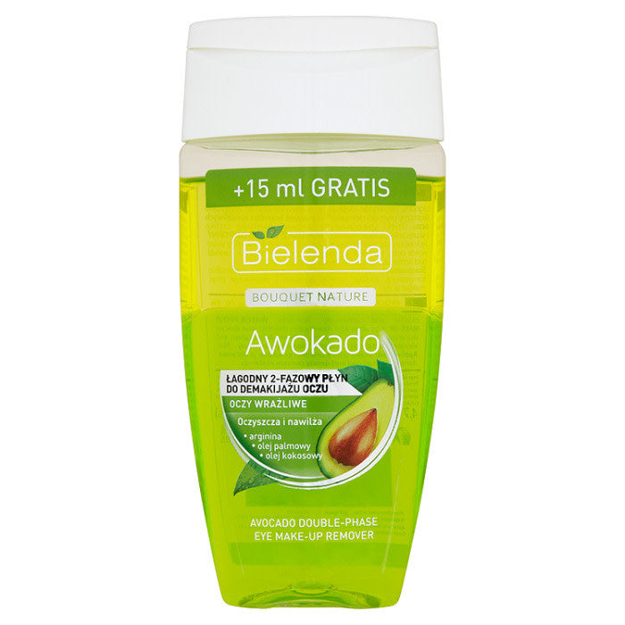 Avocado Mild 2-Phase Fluid For Eye Make-up Removal 125ml + 15ml