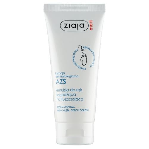 ZIAJA MED AZS Soothing And Oiling Hand Cream Emulsion 100ml