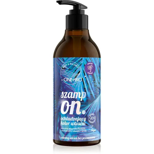 Hair in Balance by ONLYBIO Szampon Ochladzajacy Kolor Wlosów 400ml