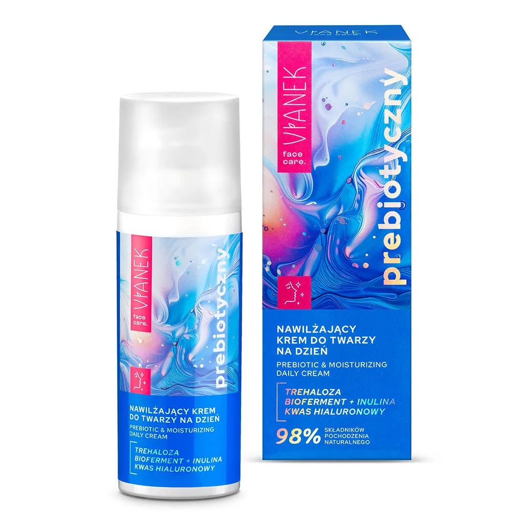 VIANEK Prebiotyczny Nawilzajacy Krem Do Twarzy Na Dzien 50ml
