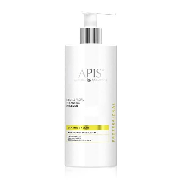 APIS Gentle Facial Cleansing Emulsion Face Wash Ceramides And Beta Glucan 500ml