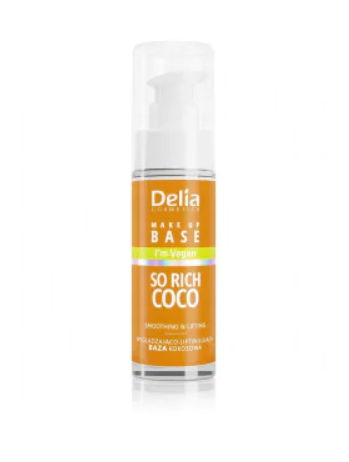 DELIA Rich Coco Vegan Smoothing And Lifting Base 30ml