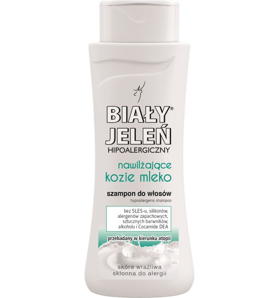 Biały Jeleń Moisturizing Hair Shampoo with Goat Milk 300ml