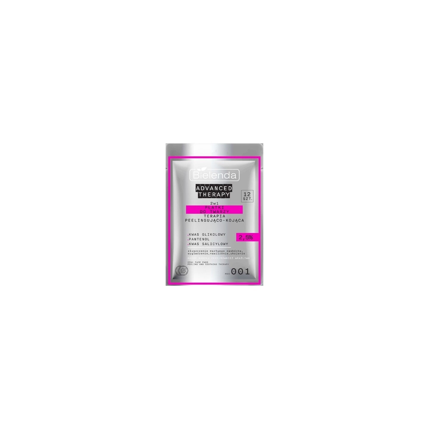 Bielenda Advanced Theraphy 2-in-1 exfoliating discs