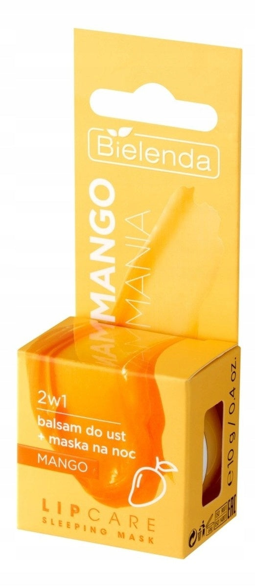 BIELENDA- LIP CARE SLEEPING BALSAM D/UST 2W1 MANGO 10G