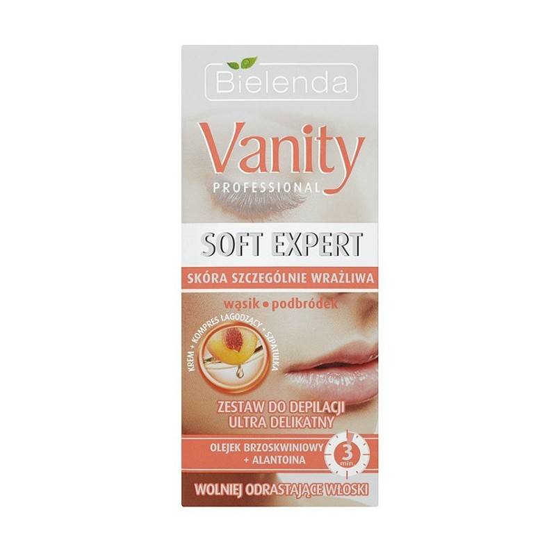 Vanity Soft Expert Zestaw Do Depilacji Wasik Podbrodek