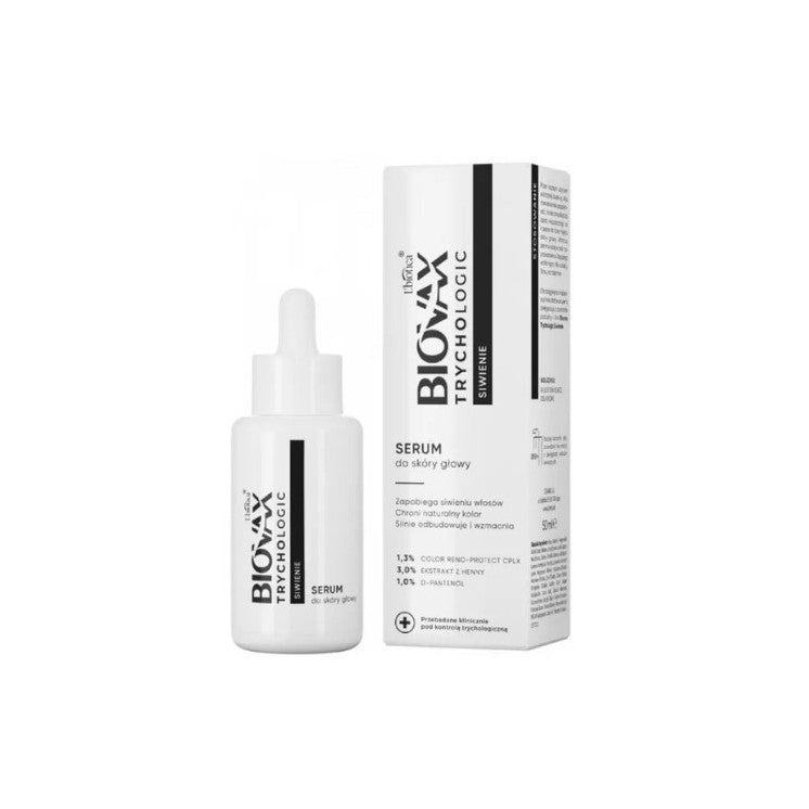 L'BIOTICA - Biovax Trychologic Scalp Serum Hair Graying 50 ml