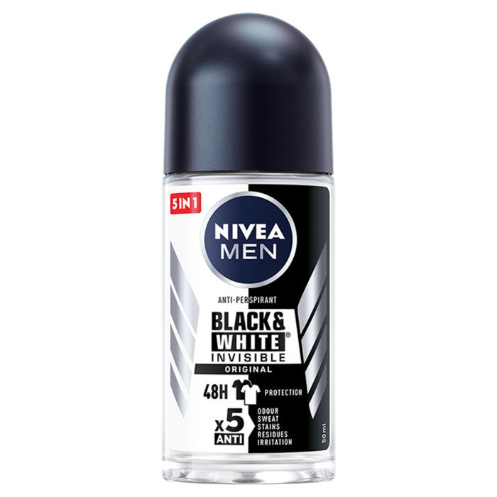 MEN Antiperspirant for Men Black & White Invisible 50ml
