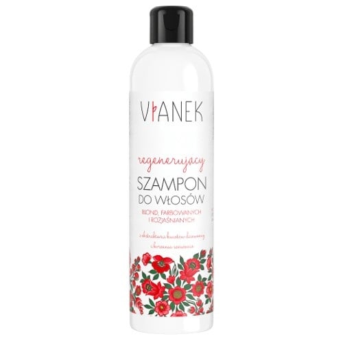 Vianek Regenerating Shampoo, Dyed and Lightened Blond Hair 300ml