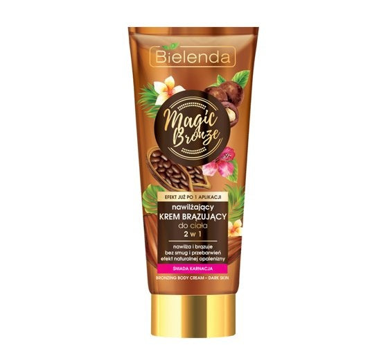 Magic Bronze Bronzing Body Cream 2in1 Dark Skin 200ml