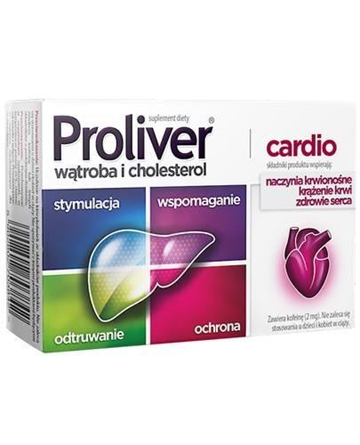 Proliver Cardio Liver and Cholesterol Cardio 30 tab