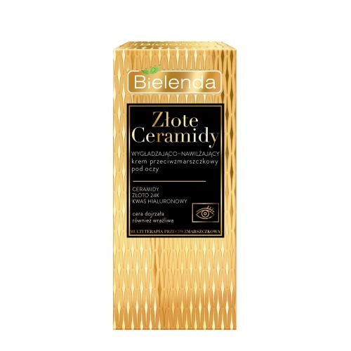 BIELENDA Golden Ceramides Smoothing and Moisturizing Eye Cream 15ml