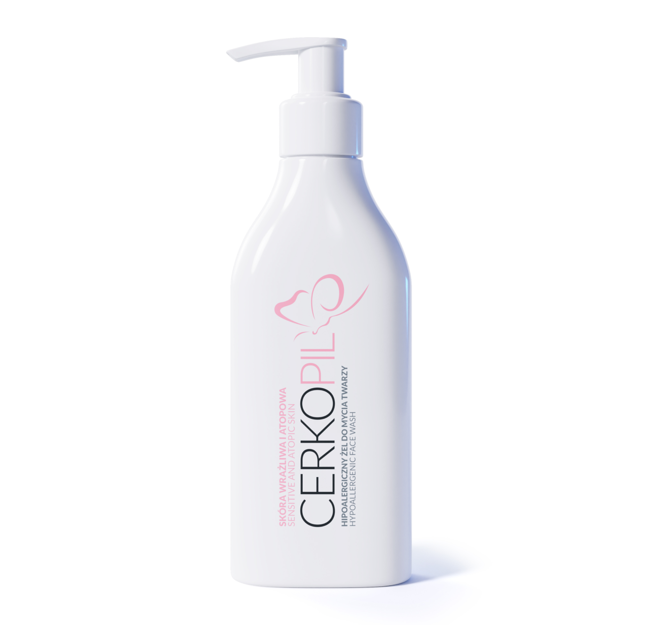 CERKOPIL ZEL DO TWARZY, Hipoalergiczny Zel Do Mycia Twarzy 200ml