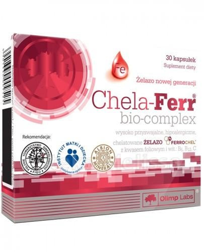 Chela-Ferr Bio-Complex Iron 30 capsules