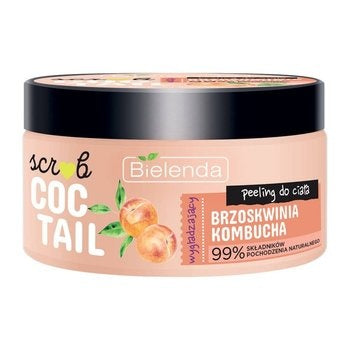 BIELENDA Scrub Coctail Body Scrub Peach Kambucha 350ml