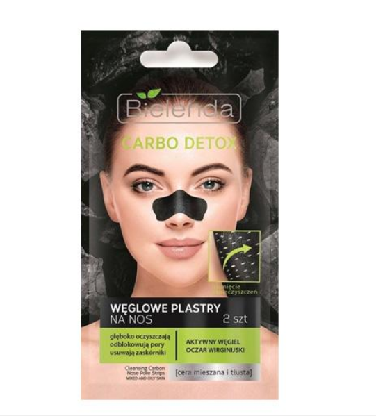 BIELENDA Carbo Detox Carbon Nose Slices 2 pieces