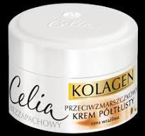 Celia Collagen Anti Wrinkle Half Fat Cream With Goat Milk 50 ml