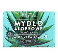Natural Barwa Aloe Vera Soap for Hands and Body, Moisturizing 100 g