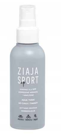 Ziaja Sport Aqua Face and Body Tonic 120 ml