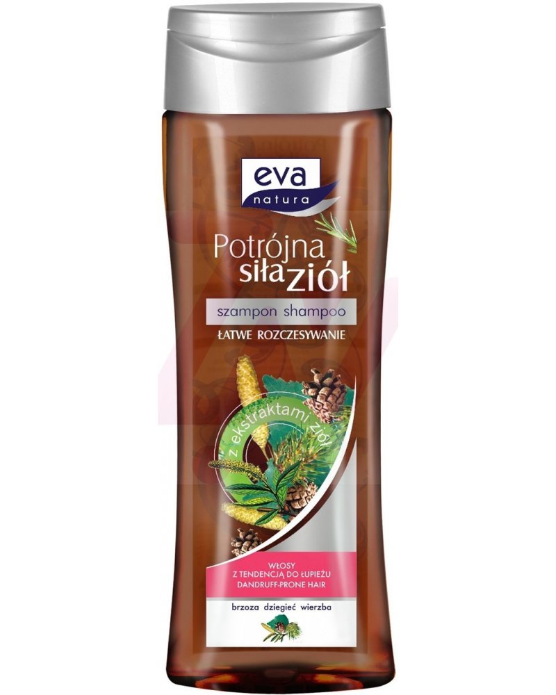 EVA NATURA HAIR SHAMPOO TRIPLE POWER OF HERBS BIRCH 400ML