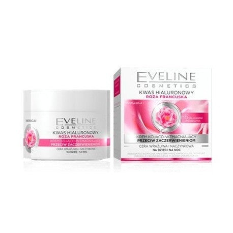 EVELINE French Rose Smoothing Anti-Wrinkle Cream 50ml
