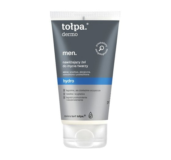 TOŁPA Dermo Men Hydro Moisturizing Face Cleansing Gel 150ml