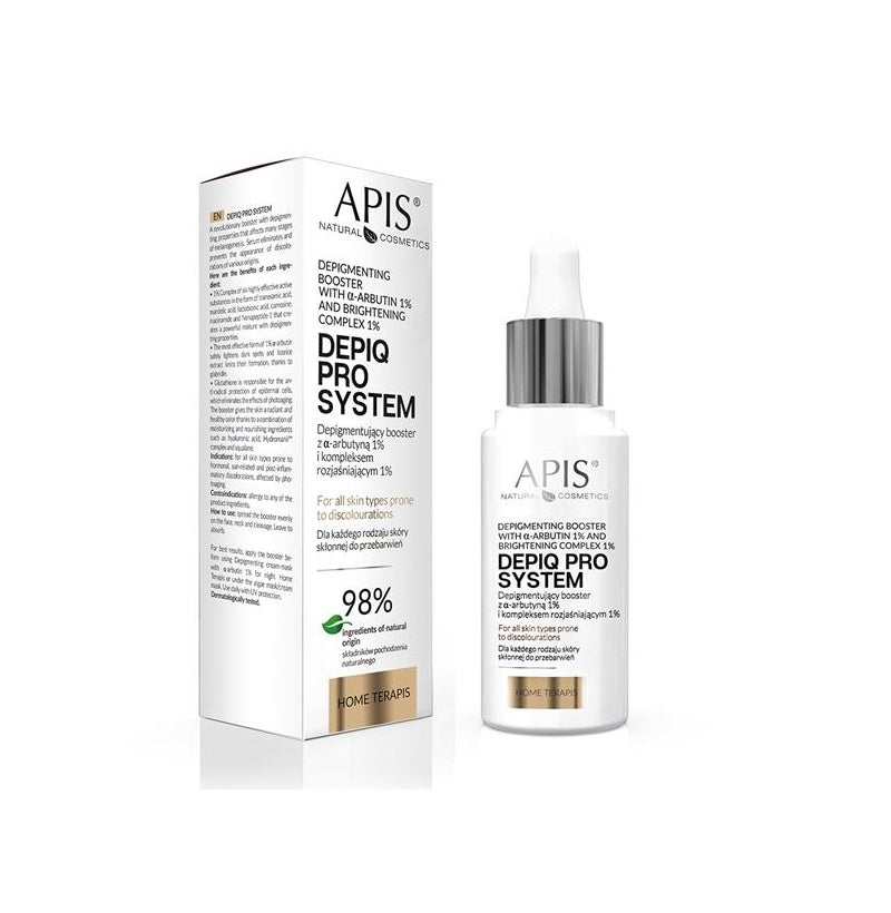 APIS Depiq Pro Depigmenting System Booster 30ml