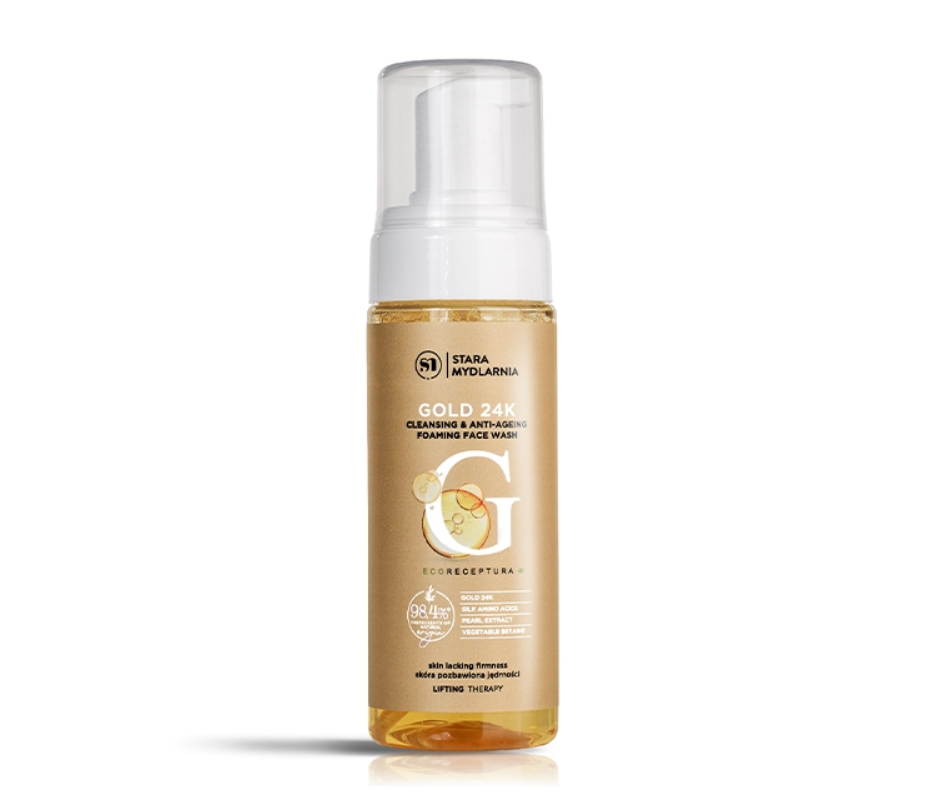 STARA MYDLARNIA Gold 24K Face Foam 175 ml