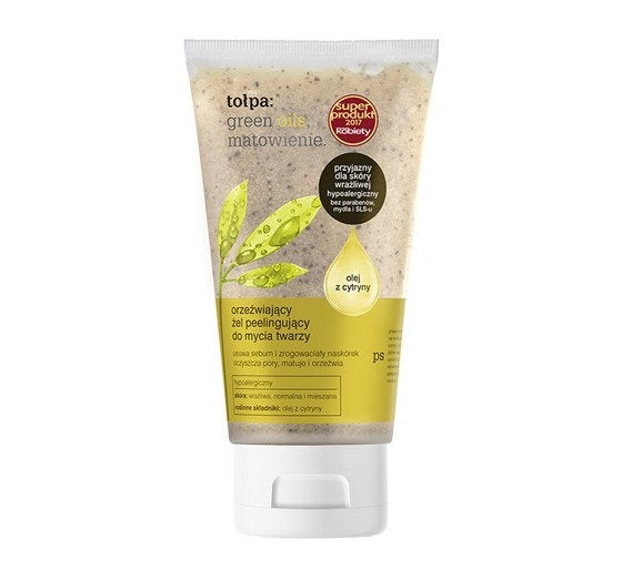 TOŁPA Green Oils Mattifying Facial Peeling Gel 150ml