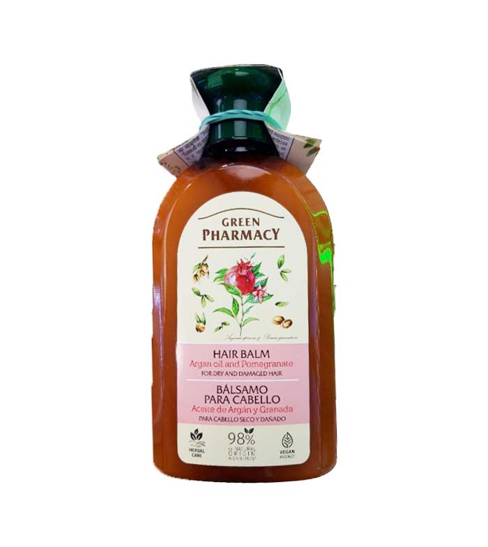 Green Pharmacy Argan oil and pomegranate conditioner for dry and damaged hair 300 ml