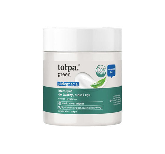 TOŁPA Green Care Cream For The Face, Body And Hands 250ml