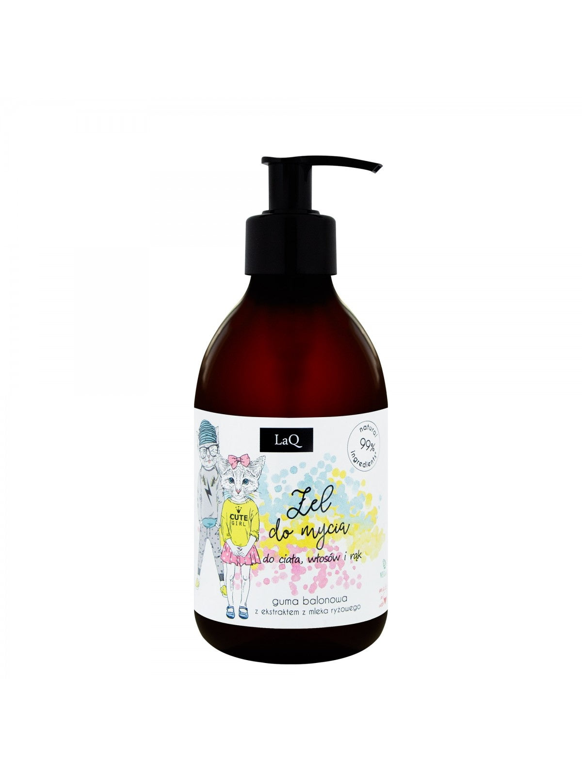 LaQ Washing Gel For Children Bubble Gum 300ml