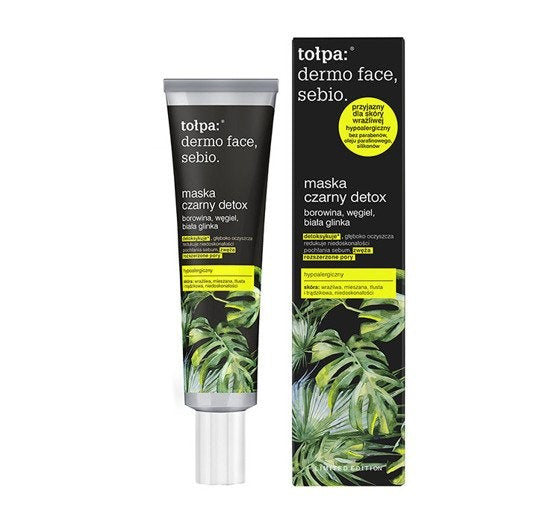 TOŁPA Dermo Face Sebio Mask Black Detox 40ml