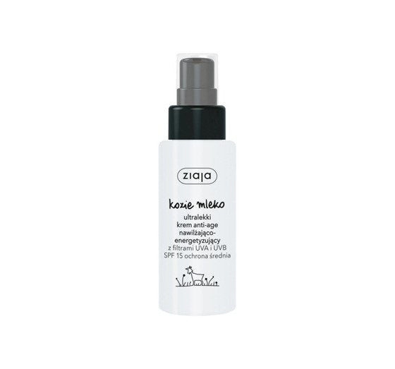 ZIAJA Goat Milk Anti-Age Moisturizing And Energizing Cream SPF 15 50ml