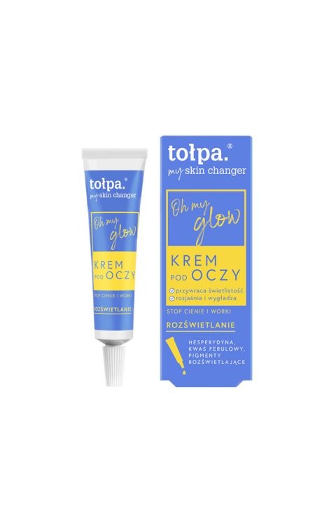 TOŁPA My Skin Changer Illuminating Eye Cream Oh My Glow 10ml