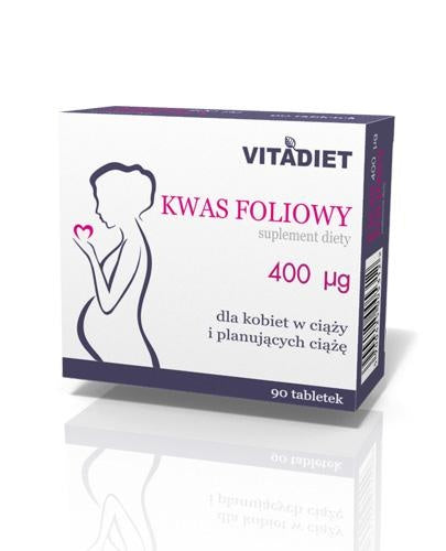 Folic Acid 400 ug 90 tablets