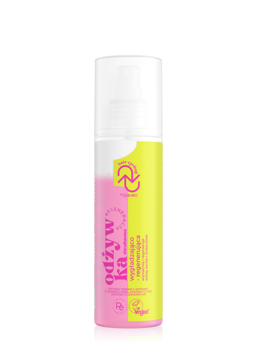 Hair Cycling by ONLYBIO Regeneracja Odzywka Dwufazowa Wygladzajaco-Regenerujaca 200ml