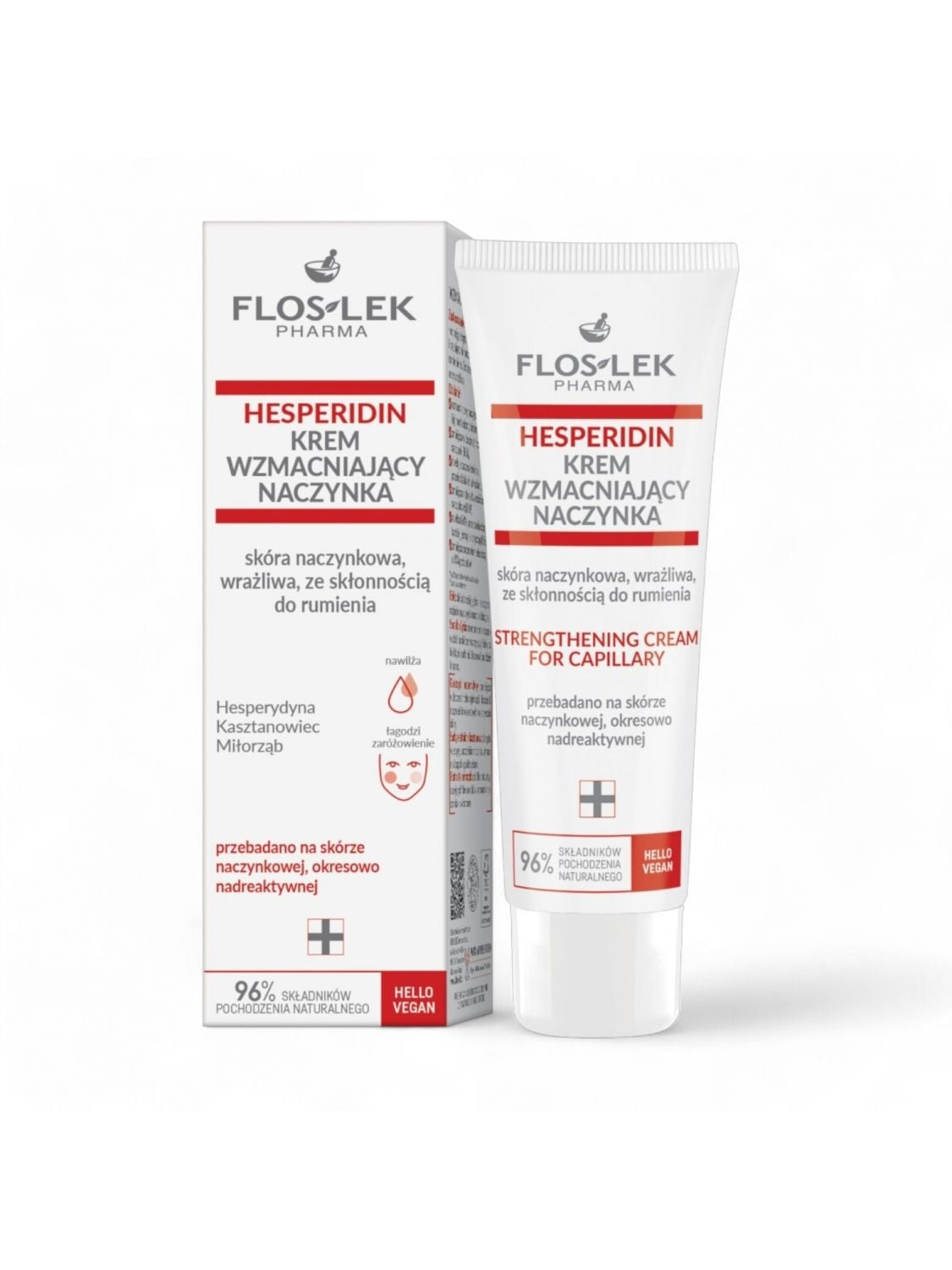 HESPERIDIN Krem Wzmacniajacy Naczynka 50 ml