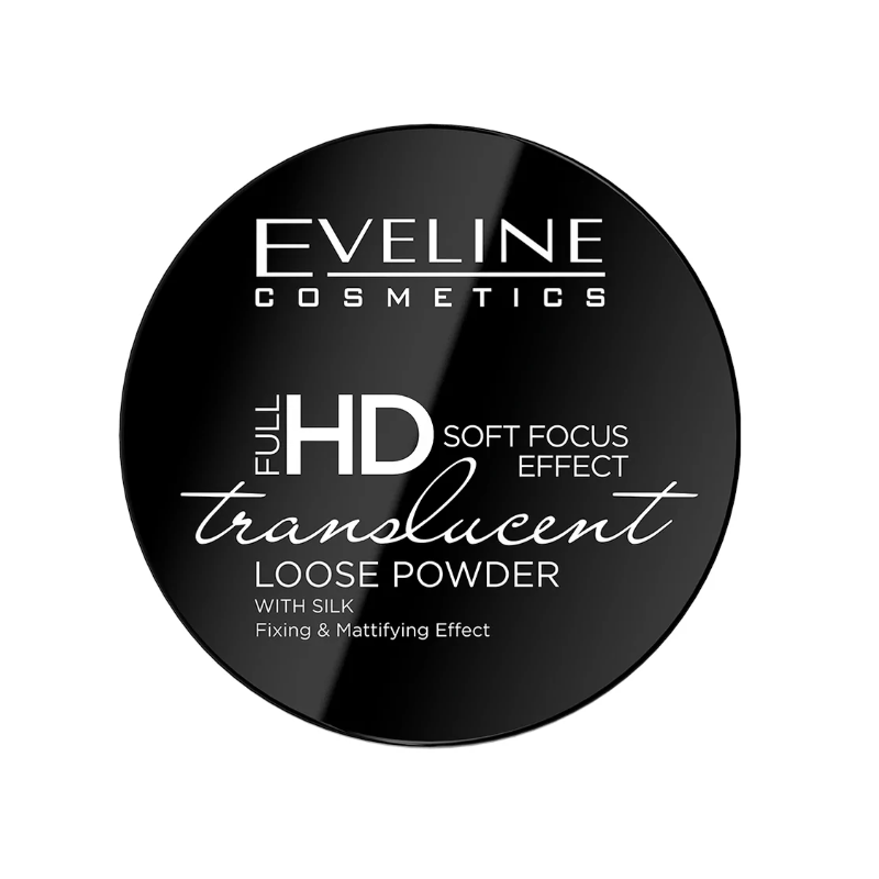 EVELINE Full HD Fixing-Matting Loose Powder With Silk 6g