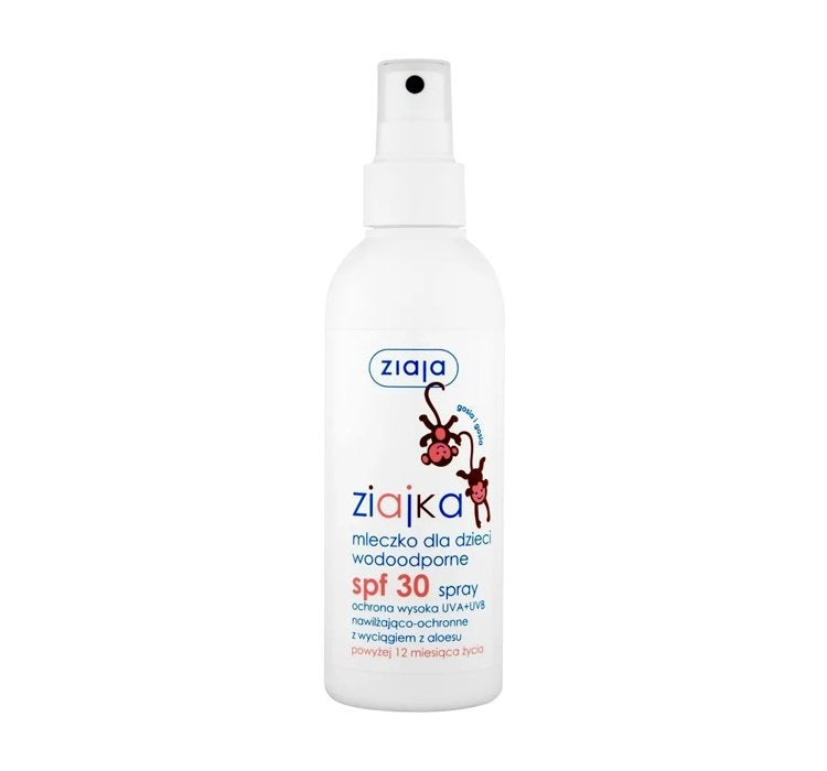 Ziajka SPF 30 Milk For Children Waterproof 170ml